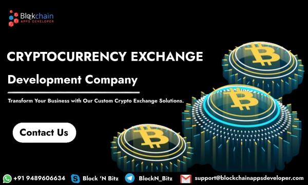Cryptocurrency Exchange Development Company- BlockchainAppsDeveloper
