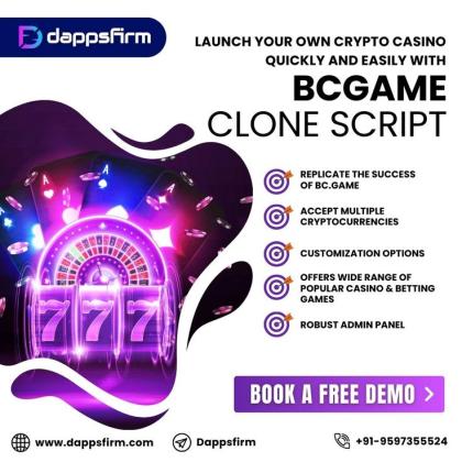 Effortless Entry into Crypto Gaming: BC.Game Clone Script with Fast Deployment