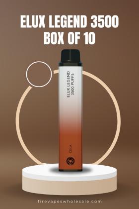 Elux Legend 3500 Puffs box of 10