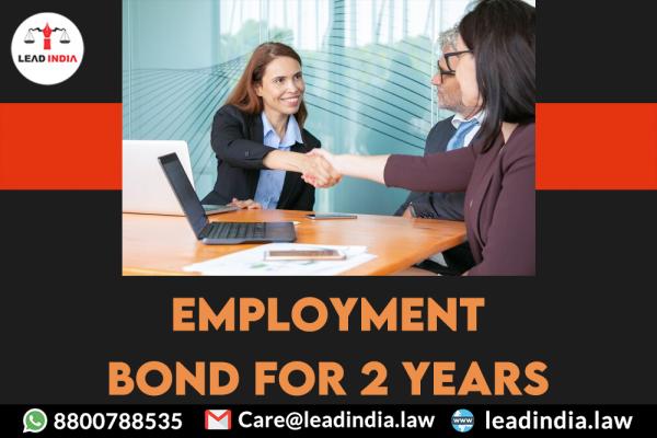 employment bond for 2 years | top law firm | lead india