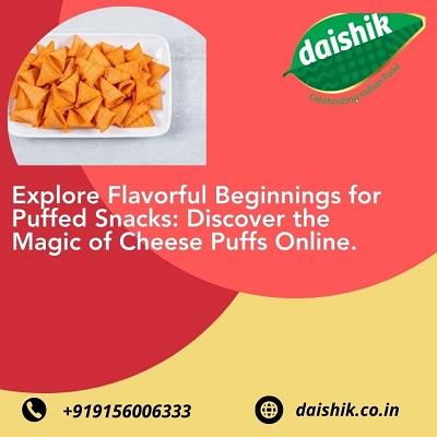 Explore Flavorful Beginnings for Puffed Snacks: Discover the Magic of Cheese Puffs Online.