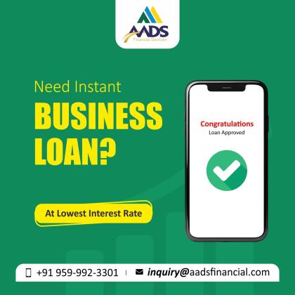 Get Business Loan with low rate of interest and easy application