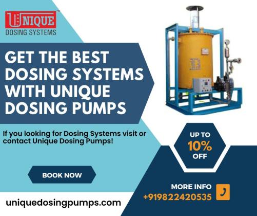 Get The Best Dosing Systems with Unique Dosing Pumps