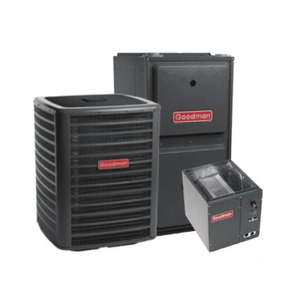 Goodman 3 Ton 14.3 SEER2 36000-80000 BTUh 80% AFUE Gas System