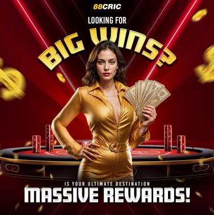 Looking for Big Wins? 88cric is Your Ultimate Destination for Massive Rewards!