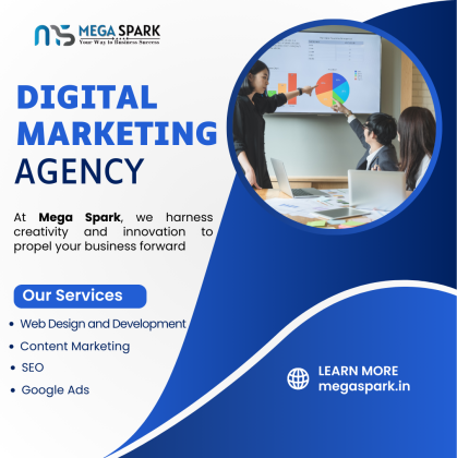 Mega Spark Transforming Visions into Reality with Design and Marketing