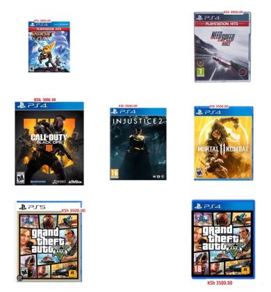 New PlayStation Games