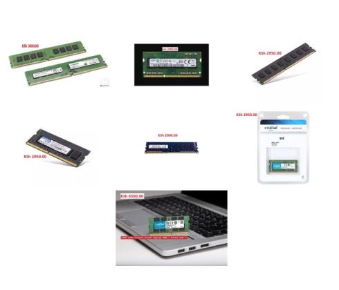 New RAM sticks