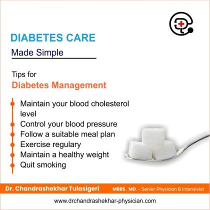 Optimal Diabetes Care in Vashi: Meet Dr. Chandrashekhar Tulasigeri