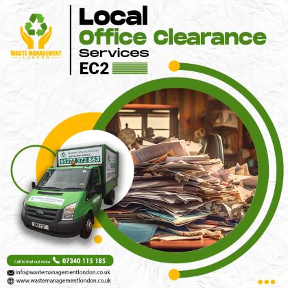 Our Local Office clearance Services in Ec2 will serve your purpose precisely