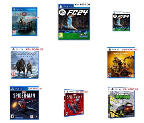 PlayStation Games