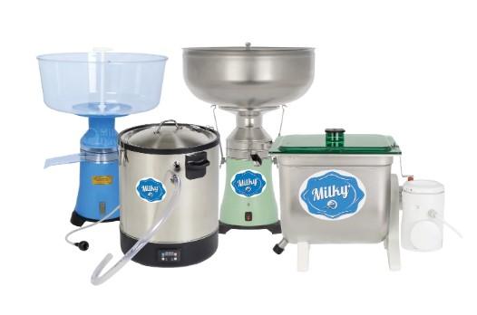 Portable cow milker