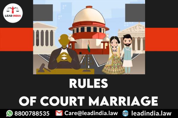 Rules Of Court Marriage