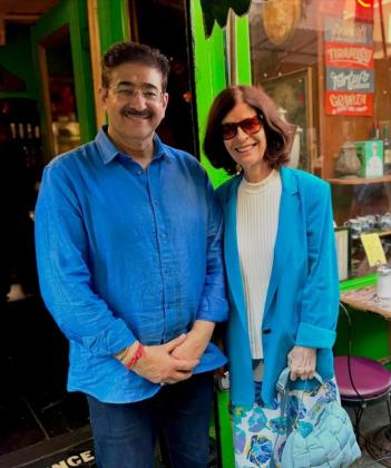Sandeep Marwah Invites Acclaimed Filmmaker Terry McLuhan to India