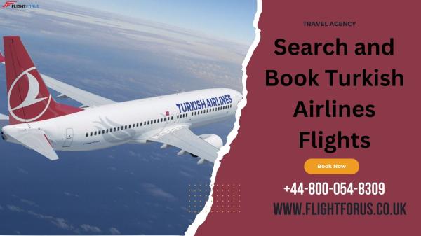 Search and Book Turkish Airlines Flights | +44-800-054-8309 | England