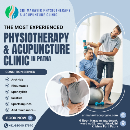 Sri Mahavir Physiotherapy & Acupuncture Clinic : Physiotherapy centre in Boring road