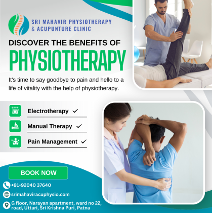 Sri Mahavir Physiotherapy & Acupuncture Clinic  : Physiotherapist in Boring road