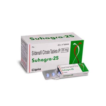 Suhagra 25 Mg (Sildenafil Citrate)| the best end treatment buy at Flatmeds