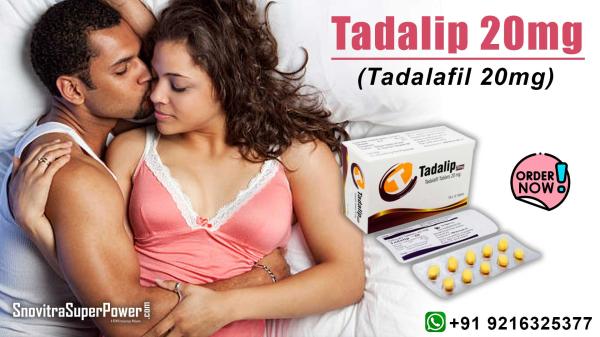Tadalip 20mg (Tadalafil 20mg) For Men