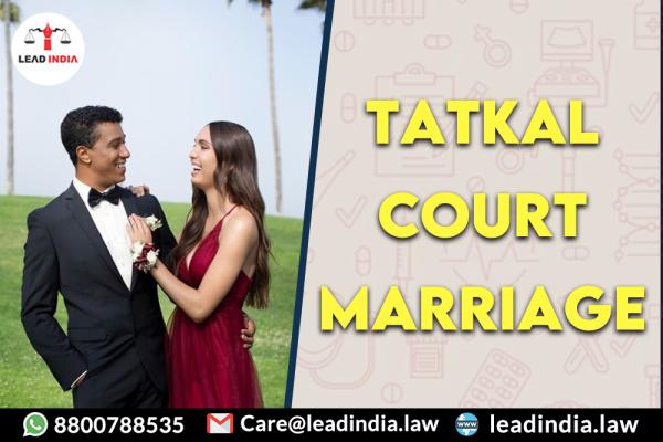 Tatkal Court Marriage