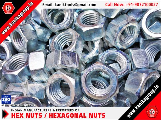 Threaded Rods & Bars, Hex Bolts, Hex Nuts Fasteners Strut Support Systems manufactures exporters India www.kanikagroup.in +91-9872100027