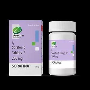 Treat your kidney cancer with sorafenib tablets 200 mg.