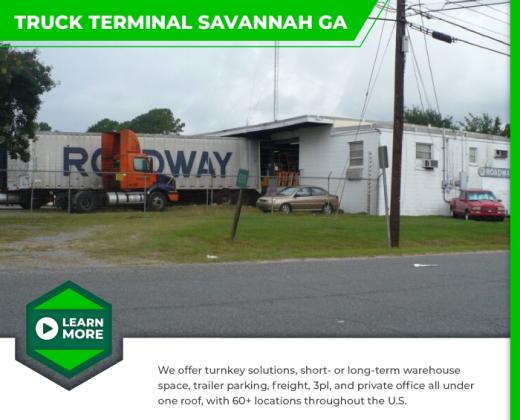 Trucking Terminals and Cross Dock at Cubework Savannah with No Hidden Fees