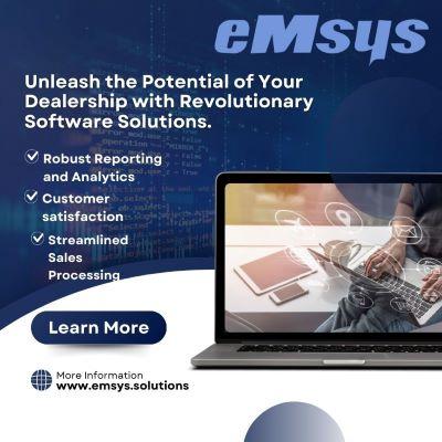 Unleash the Potential of Your Dealership with Revolutionary Software Solutions.