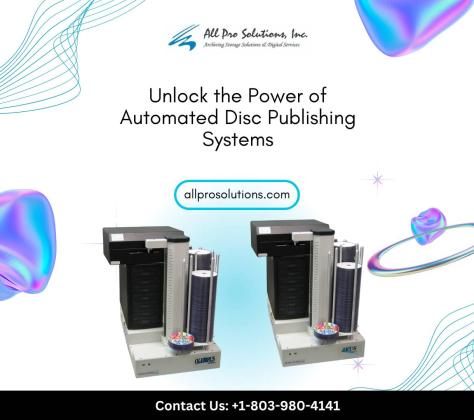 Unlock the Power of Automated Disc Publishing Systems