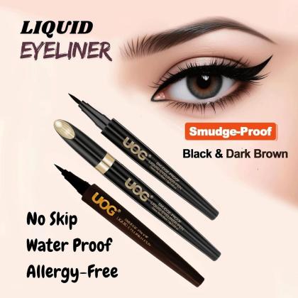 UOG Liquid Eyeliner Brow Pen: Precision Liquid Eyeliner Pen and Eye Tattoo Liner