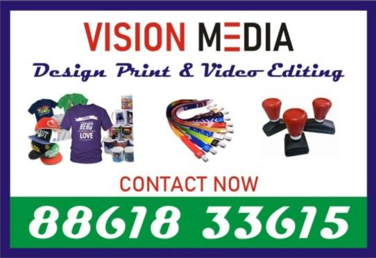 UV Printing | YoYo Printing | Button Badge Printing |  Vision Media | 1991