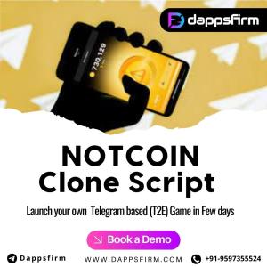 Invest in a Proven Telegram Game Model with Whitelabel Notcoin Clone Software
