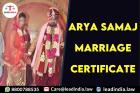 Arya Samaj Marriage Certificate