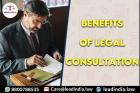 Benefits of legal consultation | top law firm | lead india