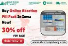 Buy Online Abortion Pill Pack In Iowa Now!
