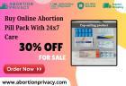 Buy Online Abortion Pill Pack With 24x7 Care