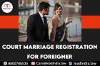 court marriage registration for foreigner
