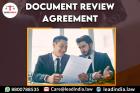 document review agreement | top law firm | lead india