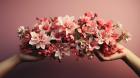 Fake Orchid Arrangement