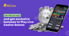 Login MGLion App & get exclusive bonuses to play live casino games