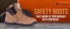 SAFETY BOOTS TAKE CHARGE OF YOUR WORKDAY WITH CONFIDENCE