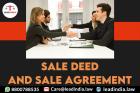 sale deed and sale agreement | top law firm | lead india