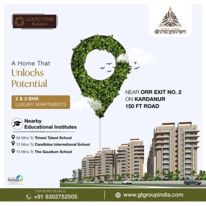 2BHK flats for sale in Kardanur | Shreevatsavam by Good Time Builders