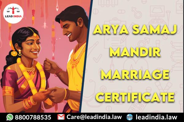 arya samaj mandir marriage certificate