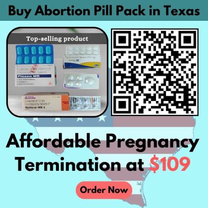 Buy Abortion Pill Pack in Texas - Affordable Pregnancy Termination at $109
