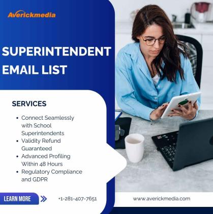 Buy the Validate Superintendent Email List