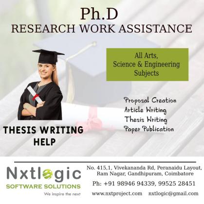 Complete PhD Guidance –Journal paper writing service