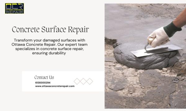 Concrete Surface Repair | Ottawa Concrete Repair