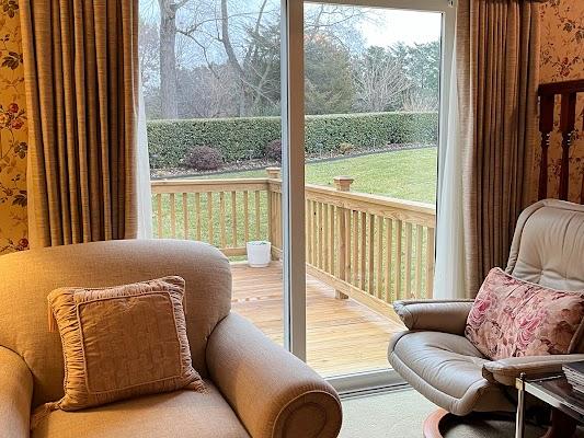 Customs window treatment in Rockville MD | Mill End Shops