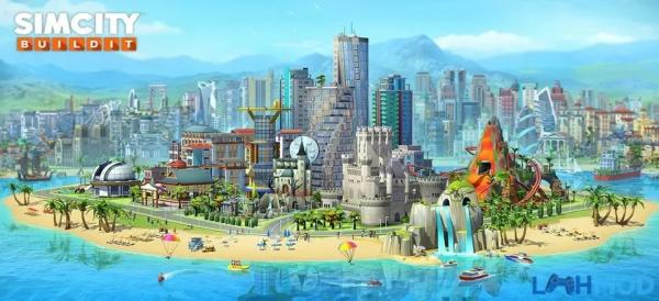 Download SimCity BuildIt Mod Apk (Unlimited Simcash) v1.55.5.126217